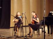 Наталья и Светлана Почекутовы, студентки 5 курса Красноярской Государственной Академии Музыки и Театра, кл. проф., засл. арт. РФ  Л. Вахрушевой, познакомили московскую публику с очень интересной сюитой красноярского композитора В. Бешевли "Русалия".