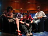 На гастролях