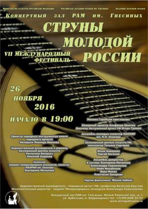Фестиваль "Струны молодой России"