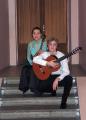 Участники "Вечера ансамблей" - дуэт "14 струн", Елена Забавская - Роман Зорькин, г. Москва