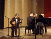 Роман Сычев, студент 2 курса МГИМ им. Шнитке (кл. проф. В. Болдырева) и концертмейстер Святослав Липс прекрасно исполнили Концерт №1 А. Марчаковского.